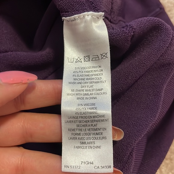 French Connection purple dress - Picture 5 of 5